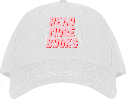 READ MORE BOOKS Baseball cap White 243
