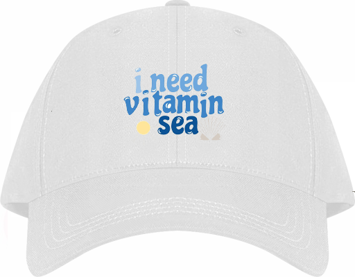 i need vitamin sea Baseball cap White 246