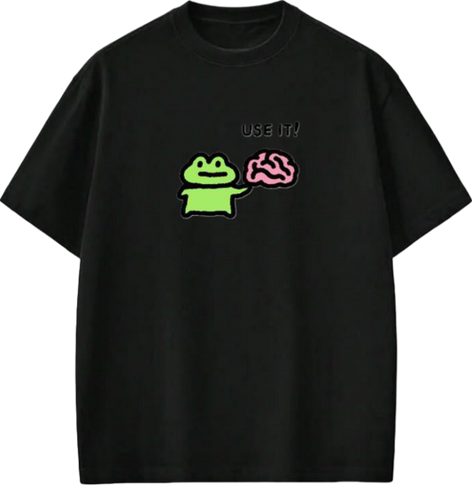 Frog One Size t- shirt Black 24