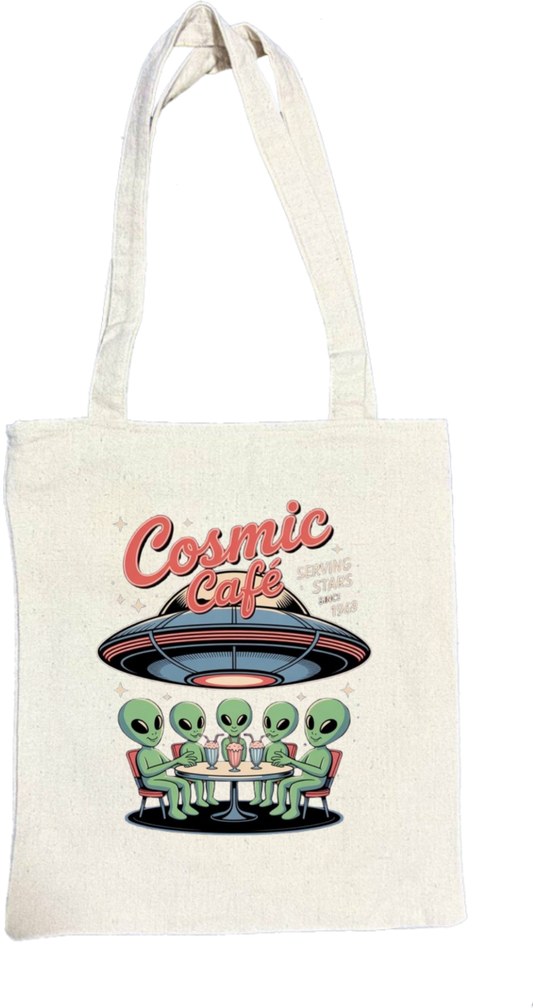 aliens tote bag Beige 24