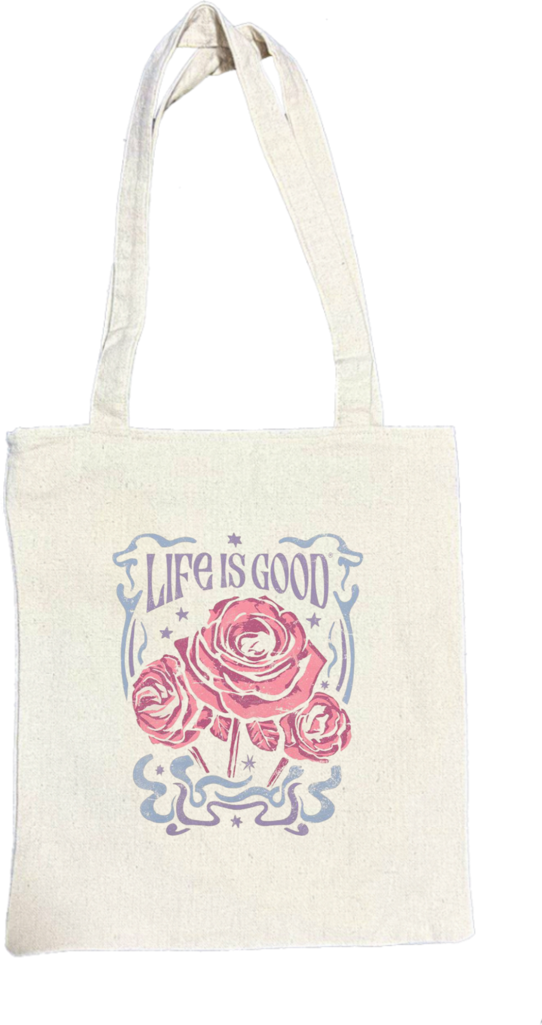 LIFE IS GOOD tote bag beige 83