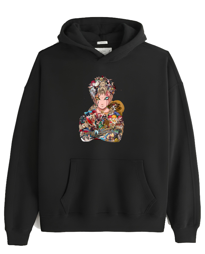 Naruto Shippuden One Size hoodie Black 24