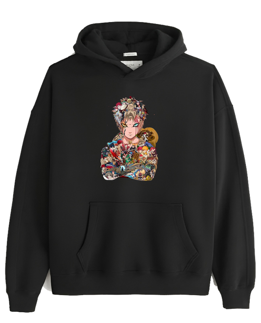 Naruto Shippuden One Size hoodie Black 24