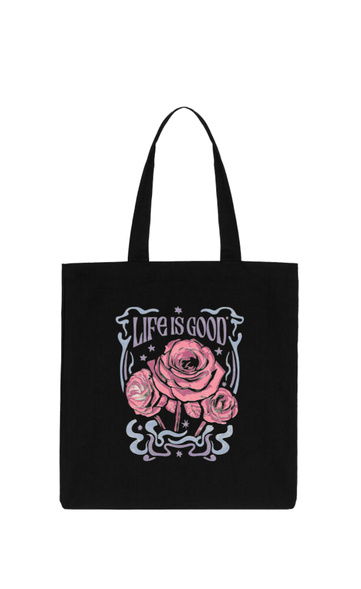 Life is Good tote bag Black 83