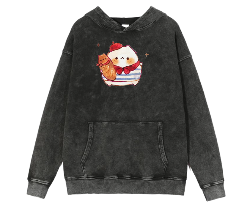 bunny Oversize Hoodie Washed 24