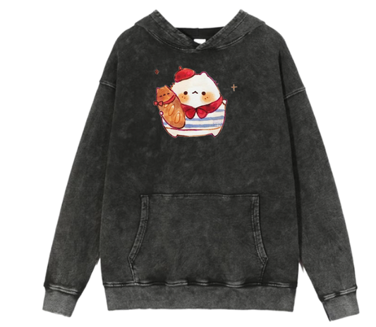 bunny Oversize Hoodie Washed 24