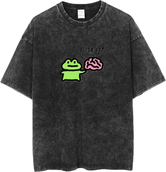 Frog One Size t- shirt Washed 24