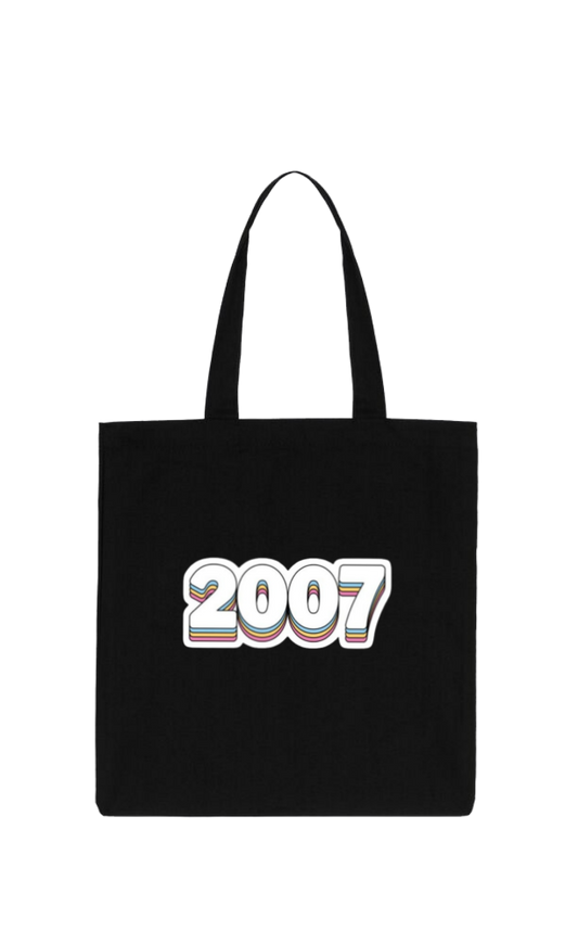 age tote bag Black 2007
