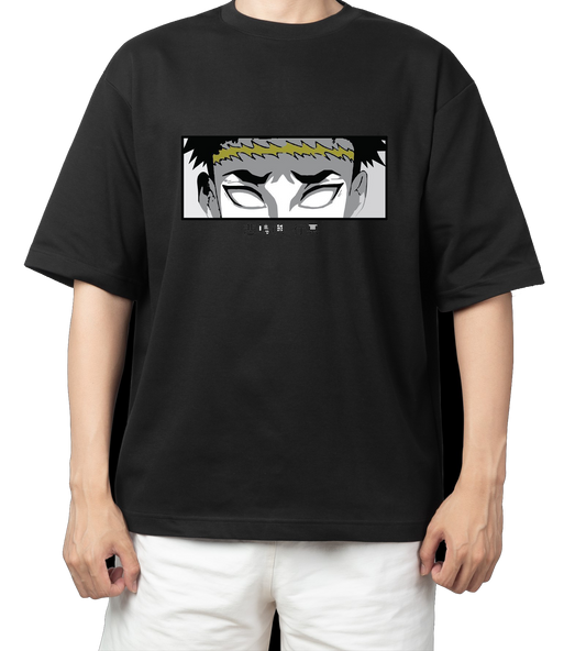 Anime Demon slayer nezuko tanjiro t- shirt Oversize Black 24