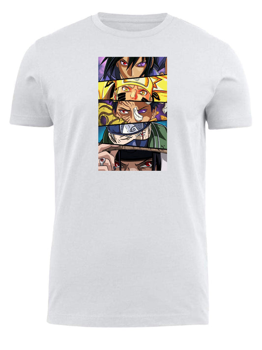 Naruto Shippuden t- shirt fat White 24