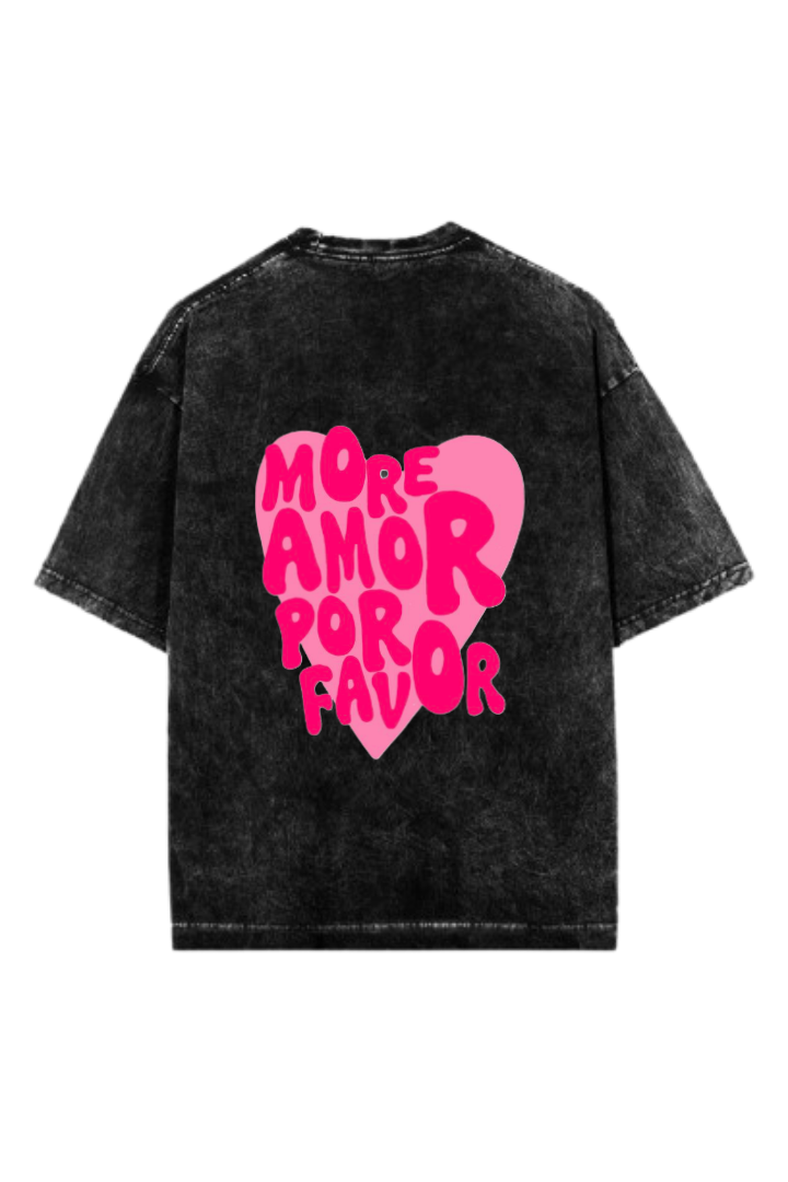 VaIentine coupIe One Size t- shirt Washed Back 24