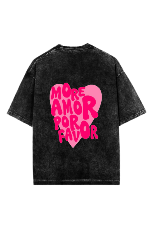 VaIentine coupIe One Size t- shirt Washed Back 24