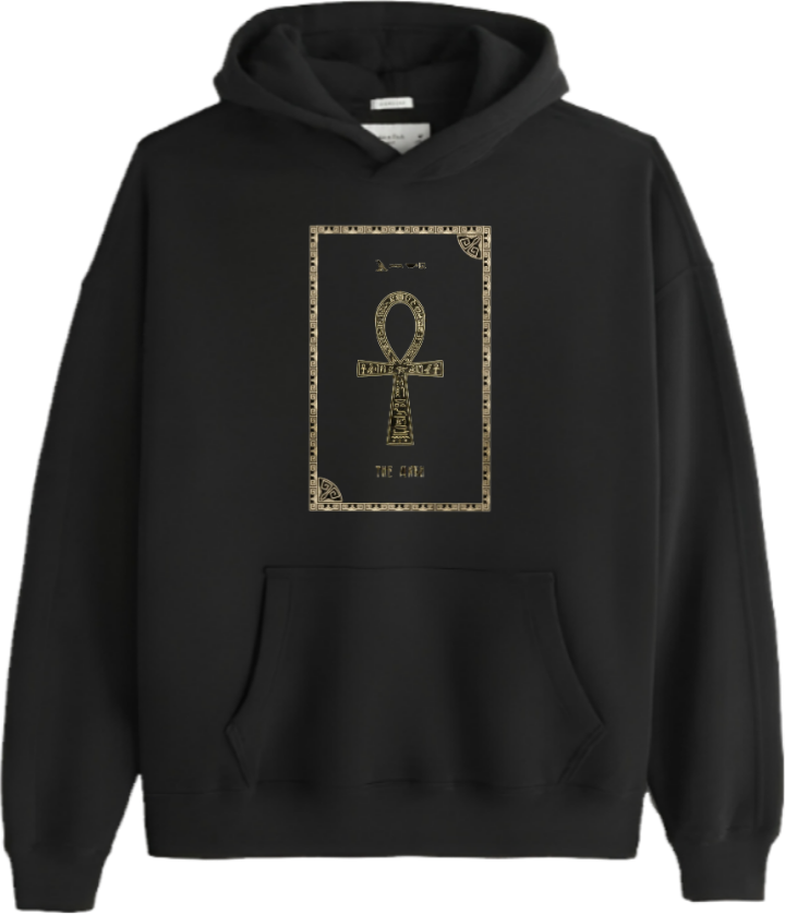Egypt Over Size hoodie Black 24