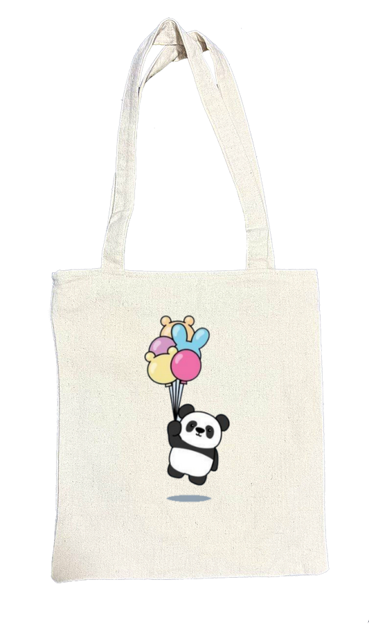 PANDA tote bag beige 24
