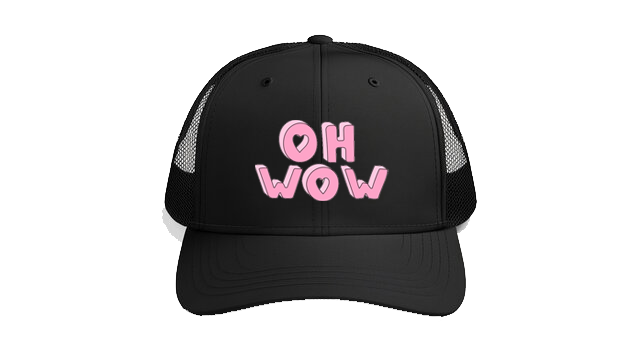 Baseball cap Black OH WOW 72
