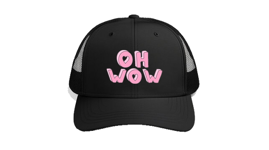 Baseball cap Black OH WOW 72