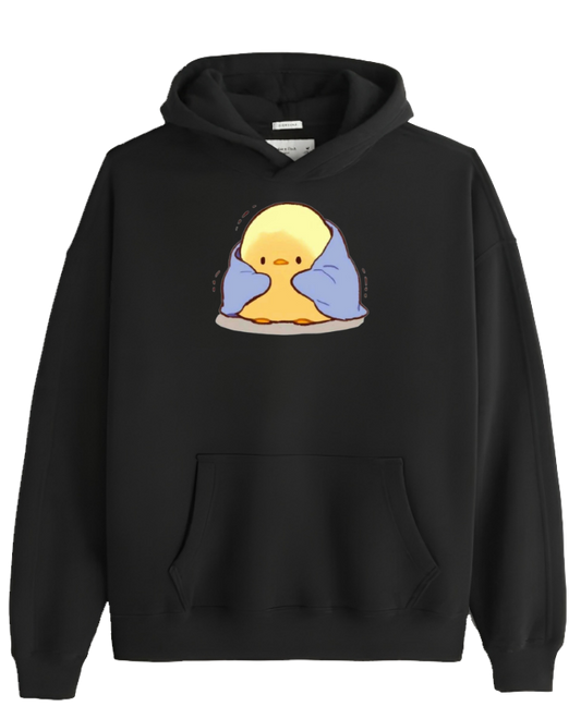 duck Oversize Hoodie Black 24