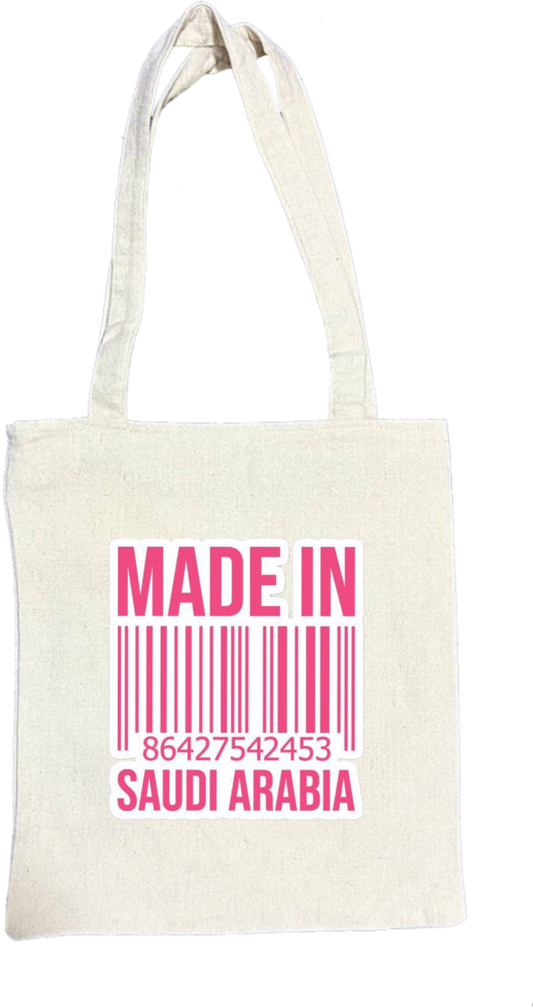 SaudIa Arabia saudi tote bag Beige 22