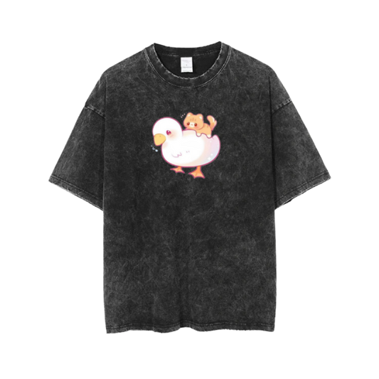 duck One Size t- shirt  Washed 24