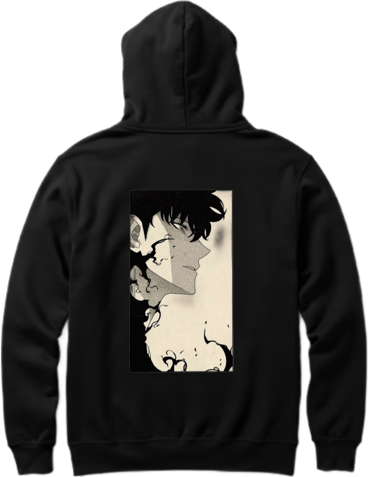 Solo Leveling One Size hoodie Black Back 24