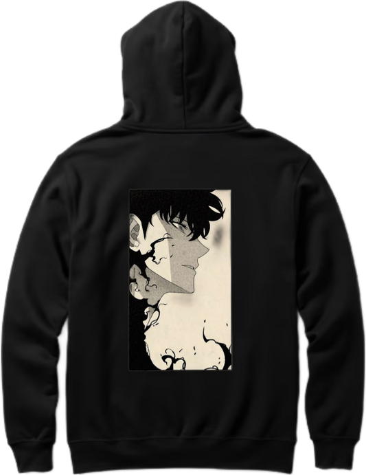 Solo Leveling One Size hoodie Black Back 24