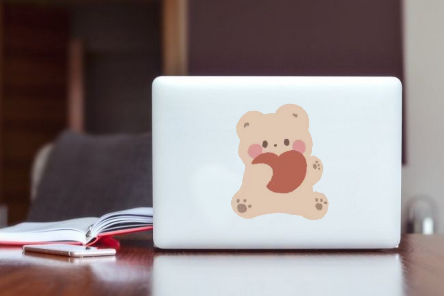 bear Laptop Sticker 24