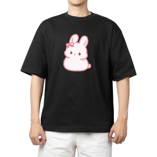 bunny One Size t- shirt Black 24