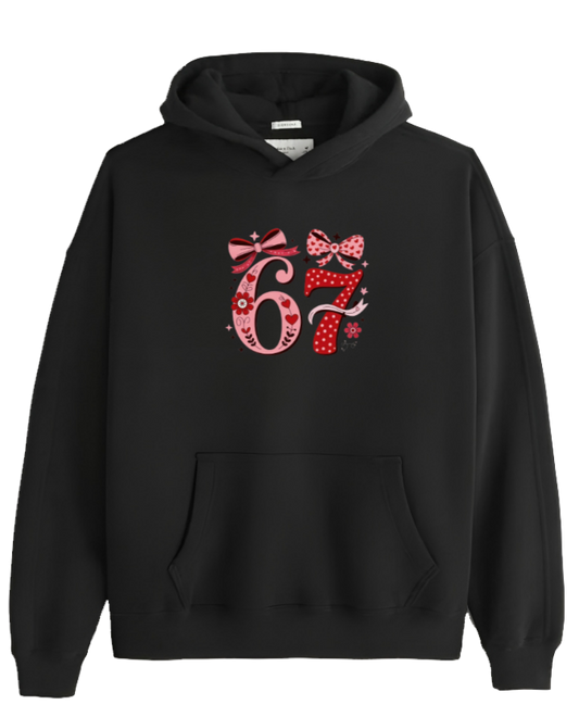 designs 67 Oversize Hoodie Black 24