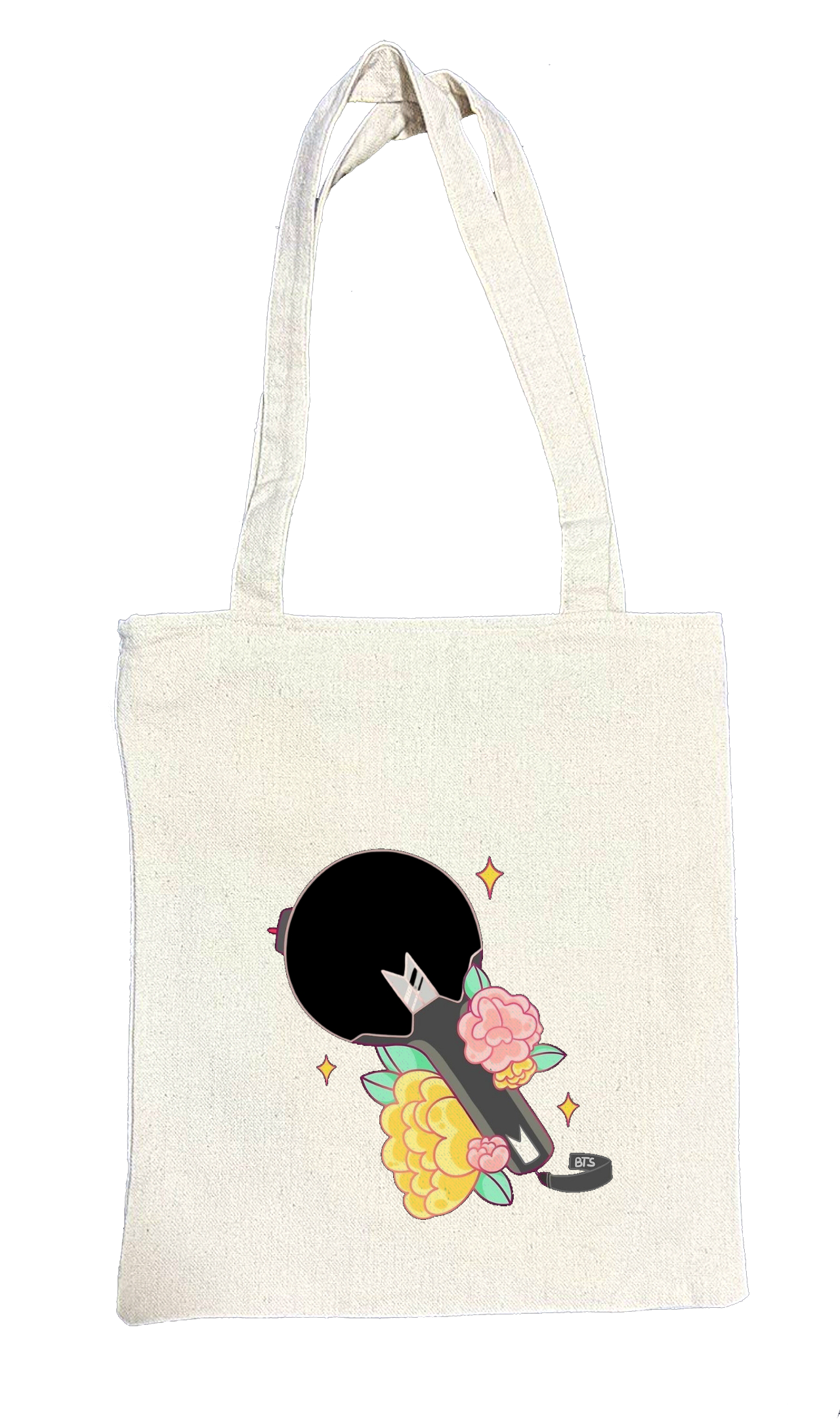 BTS tote bag beige 24