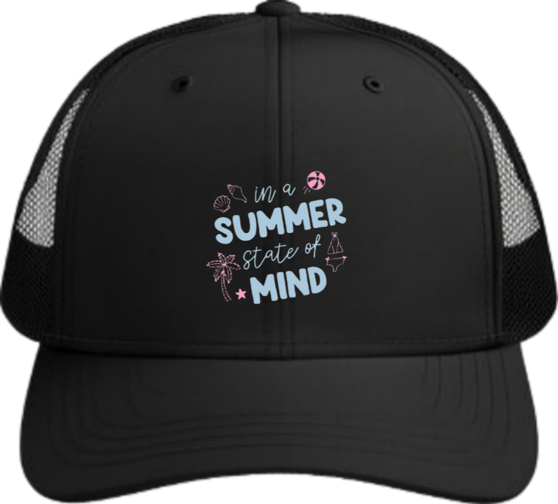 Summer Vibes Baseball cap Black 24