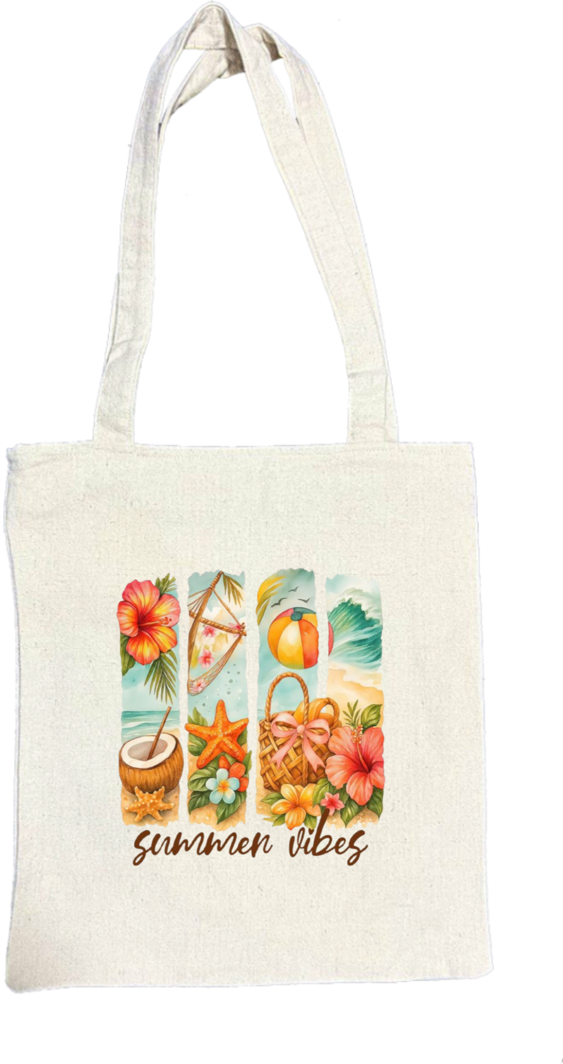 Summer Vibes tote bag Beige 24