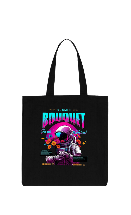 aliens tote bag Black 20