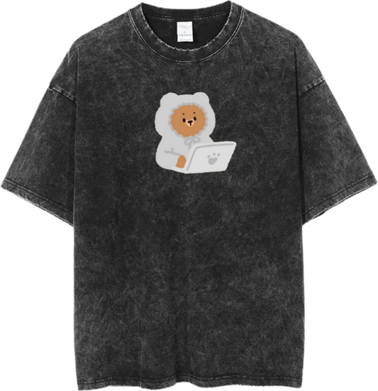 bear t- shirt Washed 24