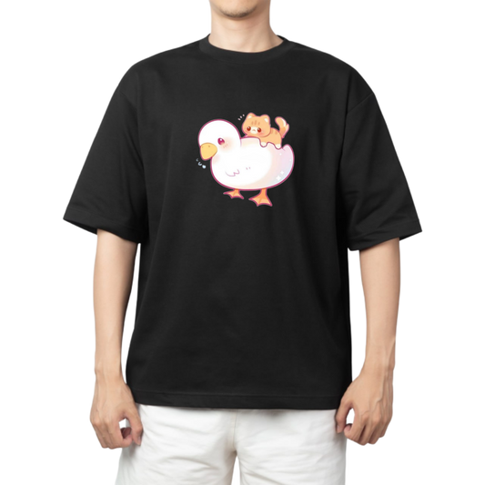 duck One Size t- shirt Black 24