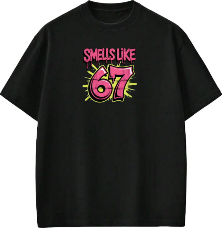 67 designs One Size t- shirt Black 24