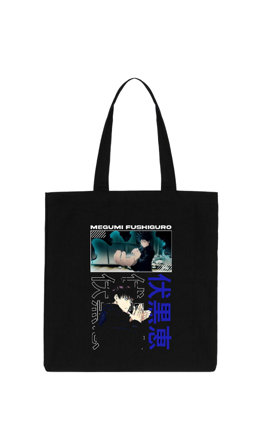jujutsu kaisen GOJO  tote bag Black 24
