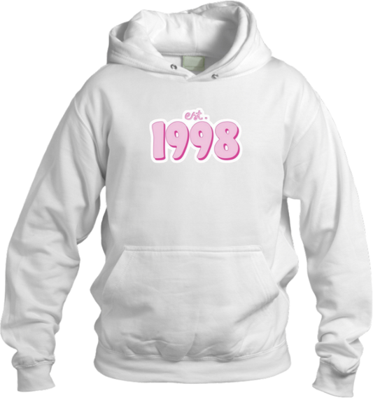 age Oversize Hoodie White 1998