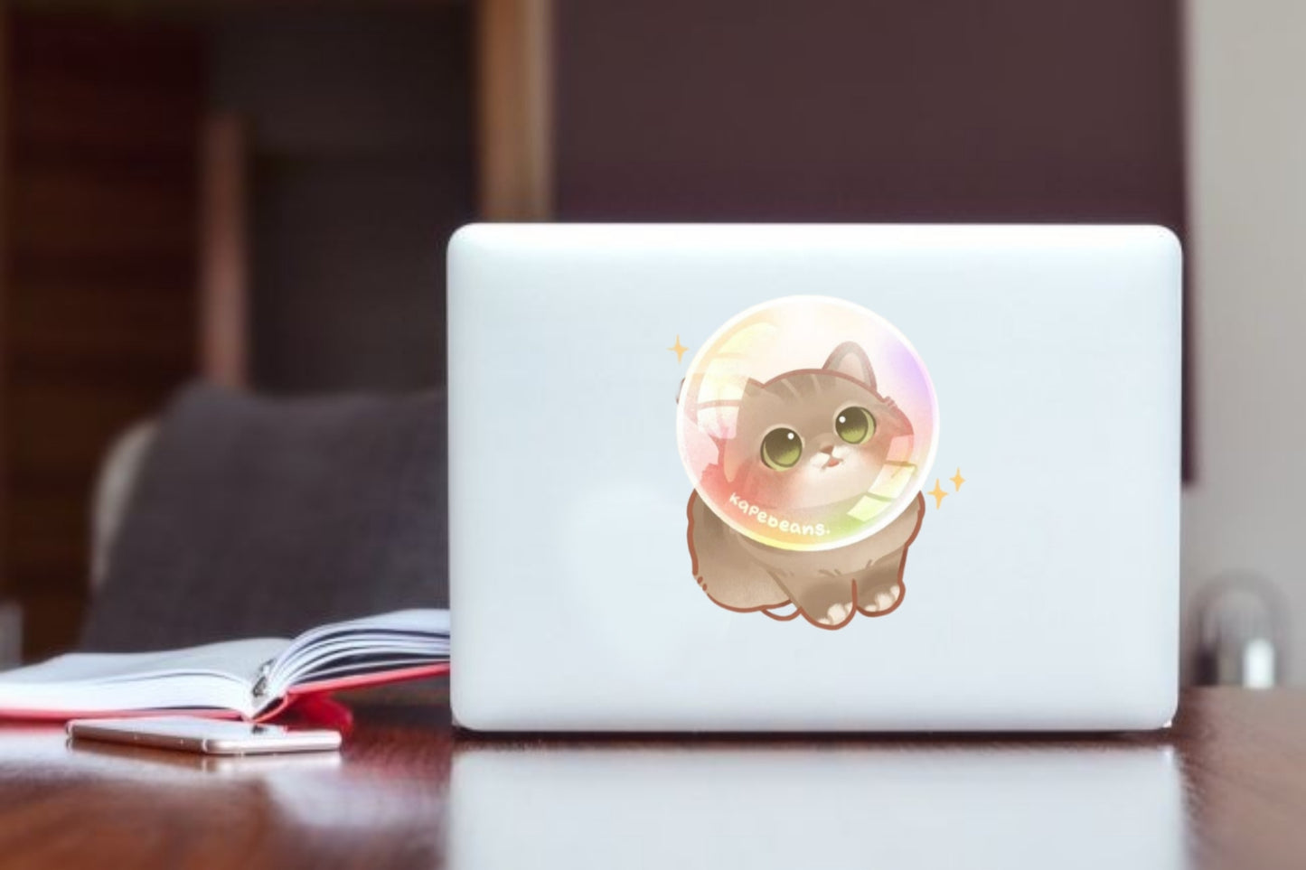 cat Laptop Sticker 24