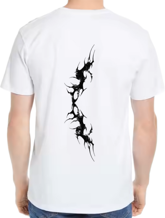 Goth  Oversize t- shirt  White Back 24