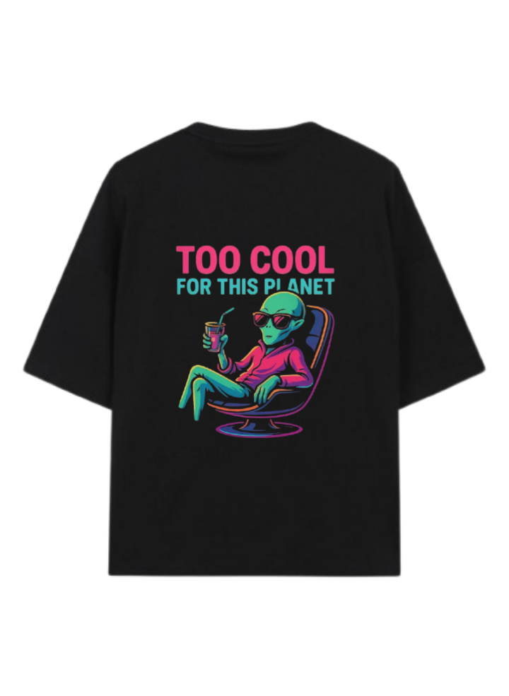 aliens One Size t- shirt Black Back 18