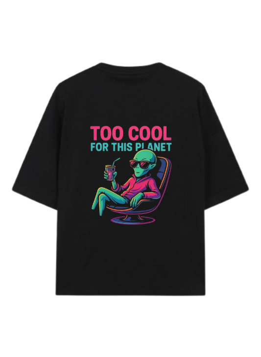 aliens One Size t- shirt Black Back 18