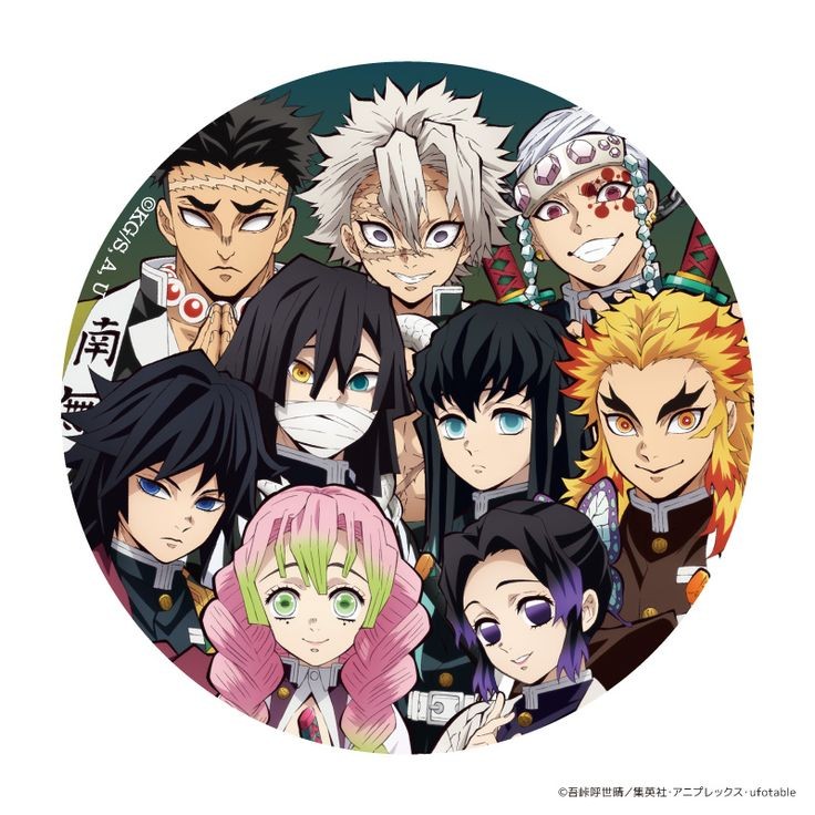 Demon Slayer brooch 24