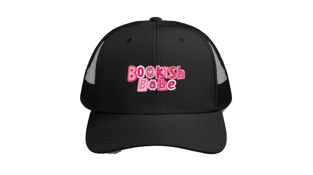Baseball cap Black Bookish Babe 24