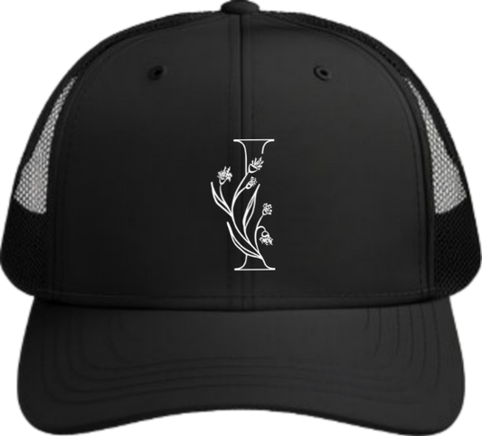 vector letter Baseball cap Black L 24