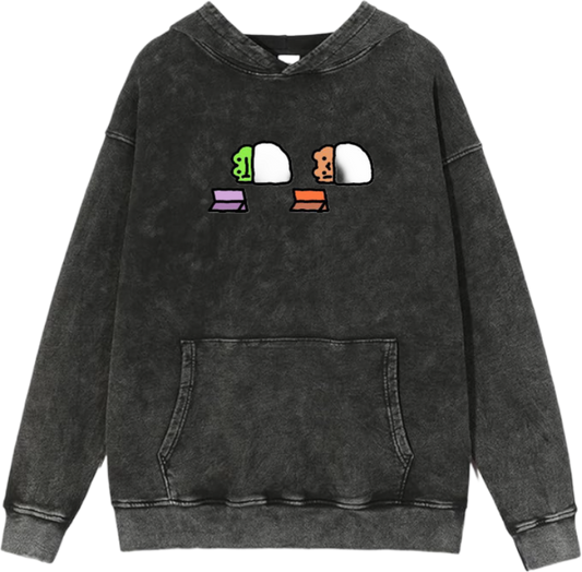Frog Oversize Hoodie Washed 24