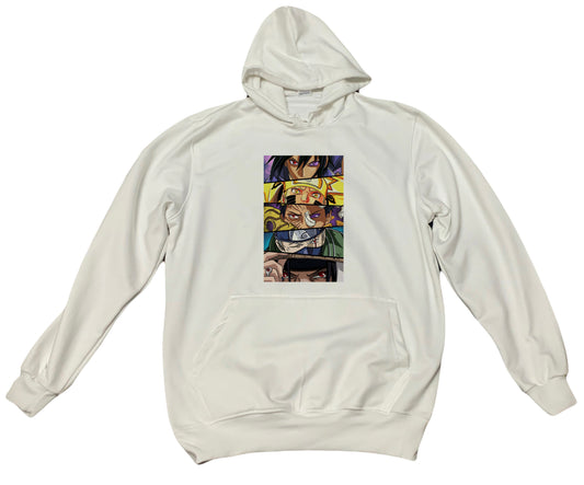 Naruto Shippuden One Size hoodie White 24