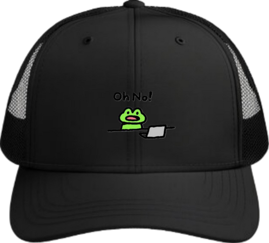 Frog Baseball cap Black 24