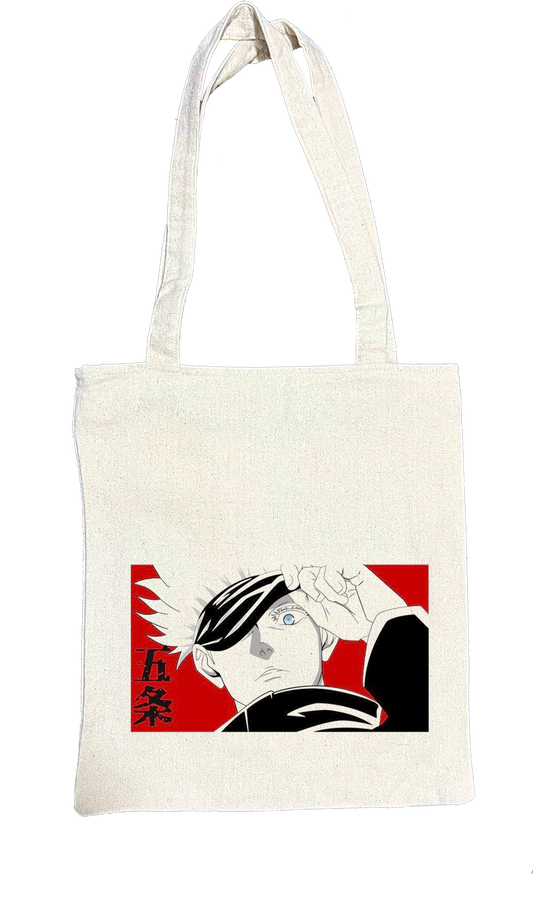 jujutsu kaisen GOJO  tote bag biege 24