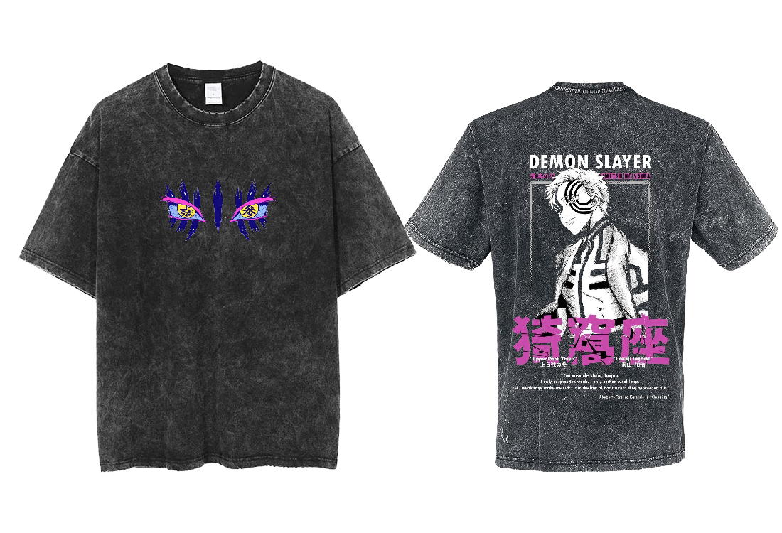 Anime Demon slayer nezuko tanjiro  One Size t- shirt Washed 24