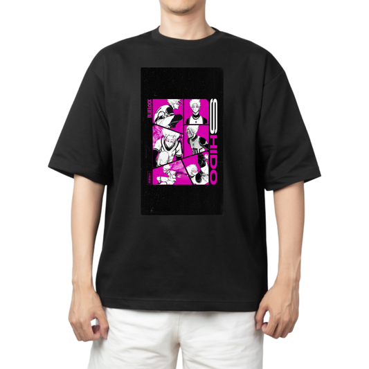 blue lock t- shirt One Size Black 42